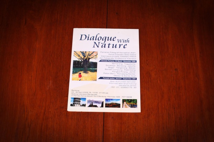 dialoque with nature