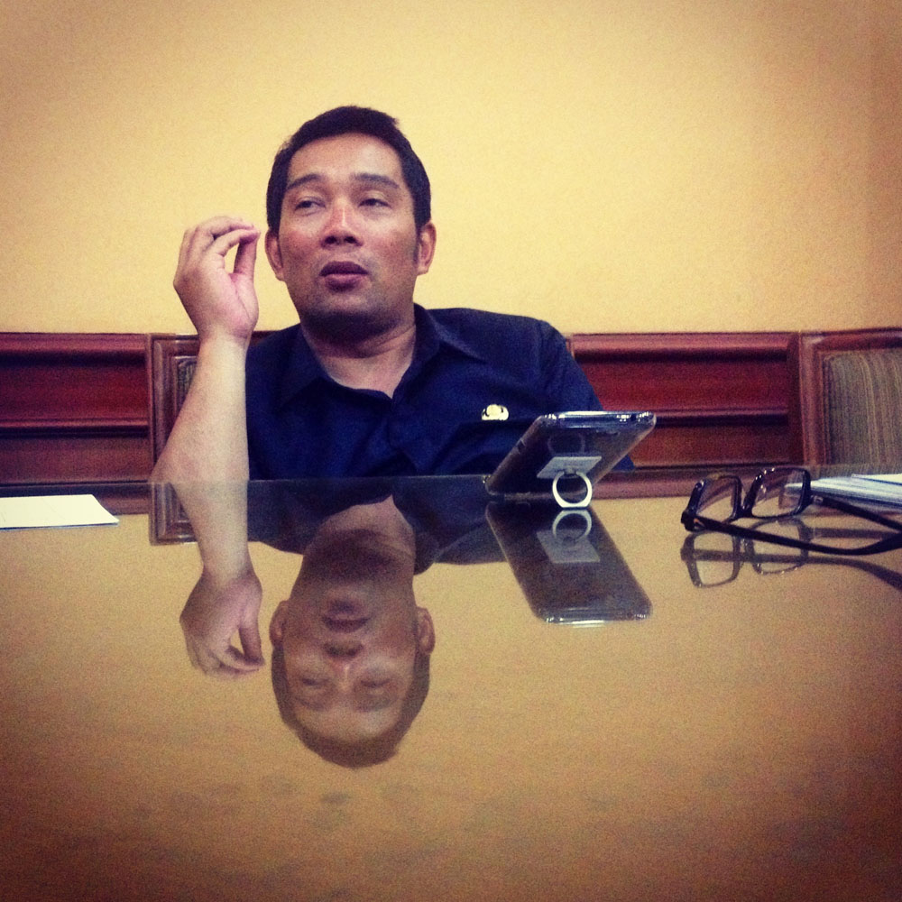 evening talk with bandung mayor